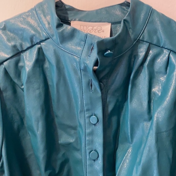 MareMare Anthropologie Valerie Faux Leather Dress - Picture 6 of 15